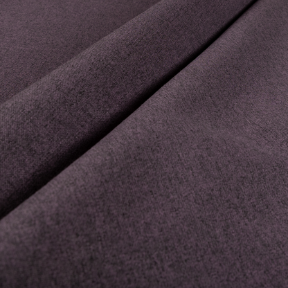 Halsham Soft Textured Purple Colour Upholstery Fabric CTR-2036