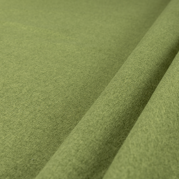 Halsham Soft Textured Green Colour Upholstery Fabric CTR-2038