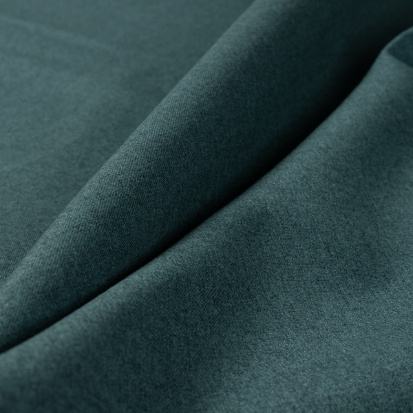 Halsham Soft Textured Denim Blue Colour Upholstery Fabric CTR-2042