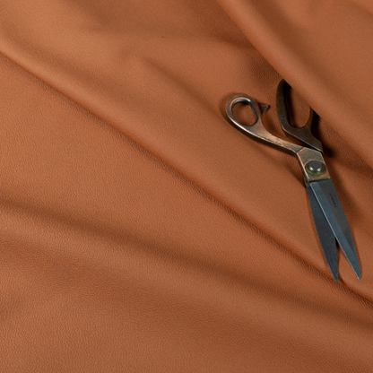 Marrakesh Soft Touch Faux Leather Material Orange Colour CTR-2052
