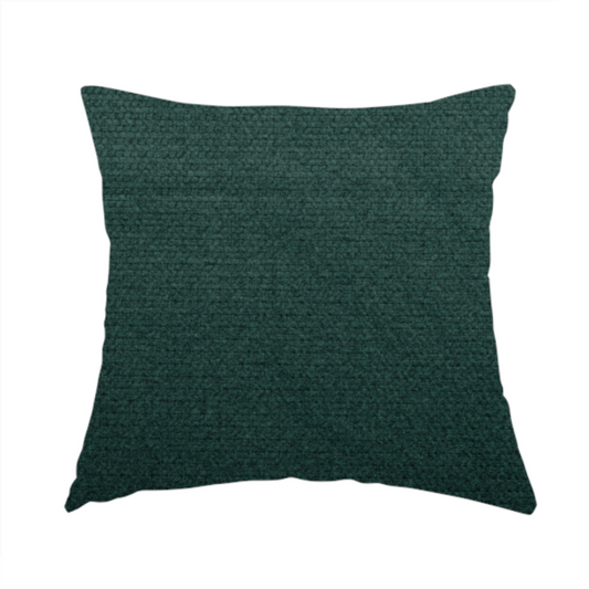 Tanzania Soft Velour Textured Material Green Colour Upholstery Fabric CTR-2067 - Handmade Cushions