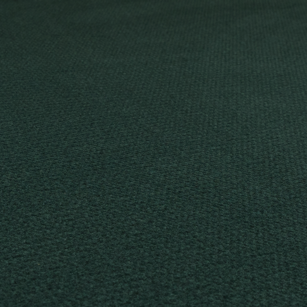 Tanzania Soft Velour Textured Material Green Colour Upholstery Fabric CTR-2067 - Roman Blinds