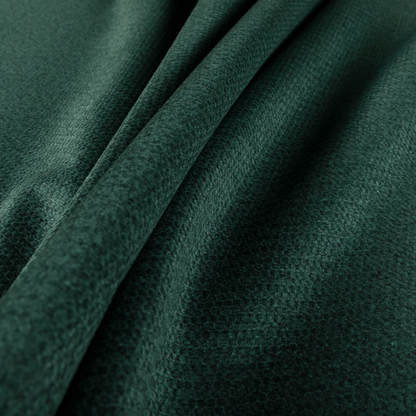 Tanzania Soft Velour Textured Material Green Colour Upholstery Fabric CTR-2067 - Made To Measure Curtains