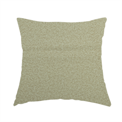 Tanzania Soft Velour Textured Material Cream Colour Upholstery Fabric CTR-2070 - Handmade Cushions