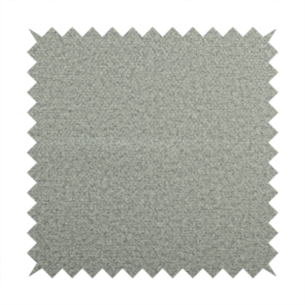 Tanzania Soft Velour Textured Material Cloud Silver Colour Upholstery Fabric CTR-2071 - Roman Blinds