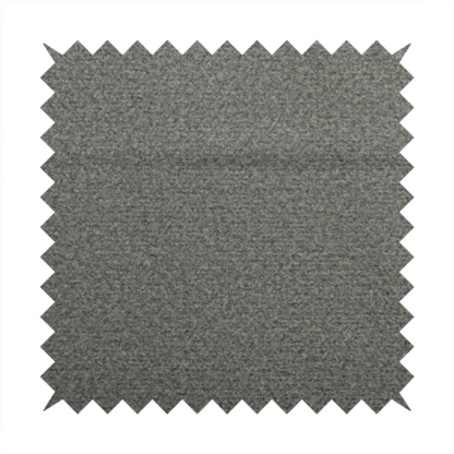 Tanzania Soft Velour Textured Material Ash Silver Colour Upholstery Fabric CTR-2072 - Roman Blinds