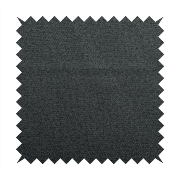 Tanzania Soft Velour Textured Material Iron Grey Colour Upholstery Fabric CTR-2074