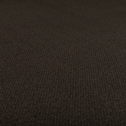 Tanzania Soft Velour Textured Material Chocolate Brown Colour Upholstery Fabric CTR-2076