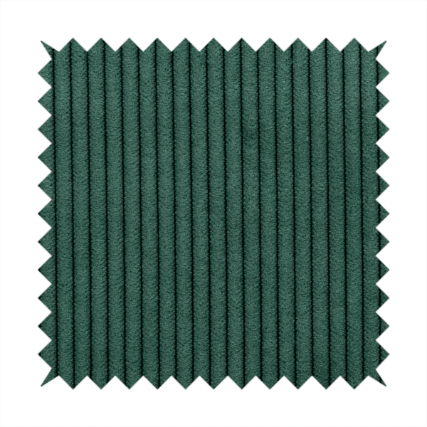 Tromso Pencil Thin Striped Green Corduroy Upholstery Fabric CTR-2091 - Roman Blinds