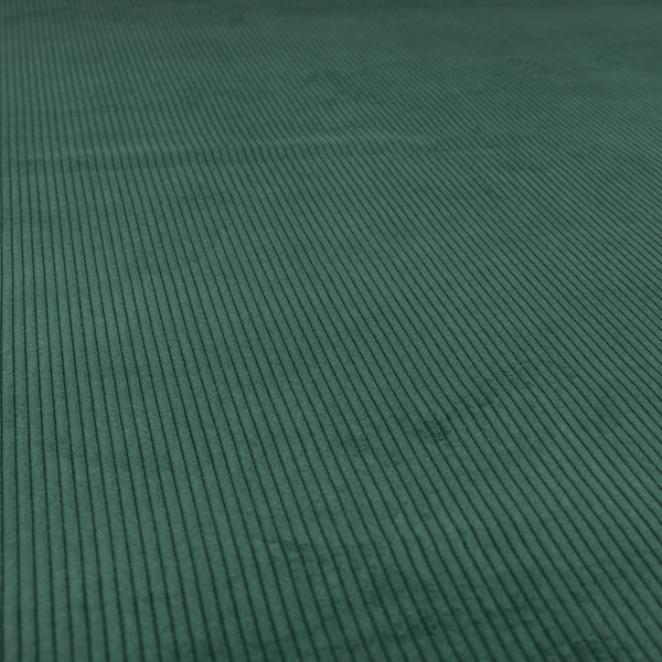 Tromso Pencil Thin Striped Green Corduroy Upholstery Fabric CTR-2091 - Handmade Cushions
