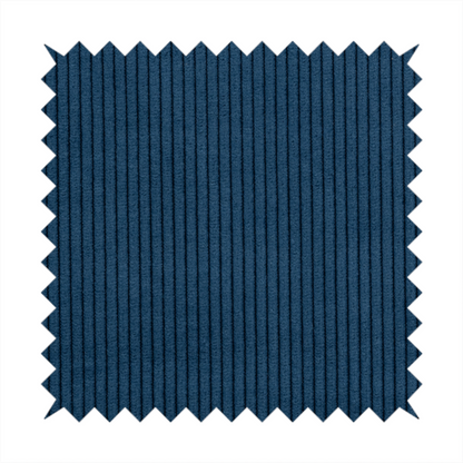 Tromso Pencil Thin Striped Navy Blue Corduroy Upholstery Fabric CTR-2094