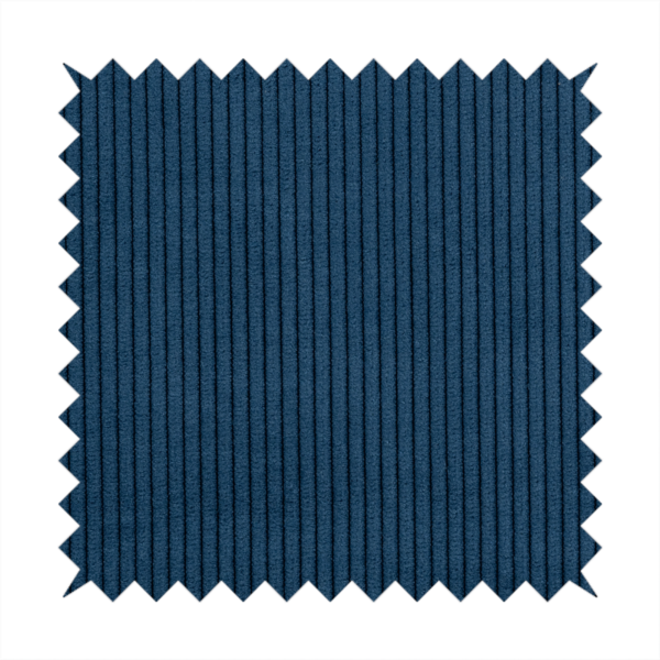 Tromso Pencil Thin Striped Navy Blue Corduroy Upholstery Fabric CTR-2094 - Made To Measure Curtains