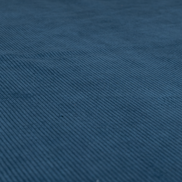 Tromso Pencil Thin Striped Navy Blue Corduroy Upholstery Fabric CTR-2094 - Handmade Cushions
