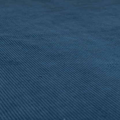 Tromso Pencil Thin Striped Navy Blue Corduroy Upholstery Fabric CTR-2094 - Handmade Cushions