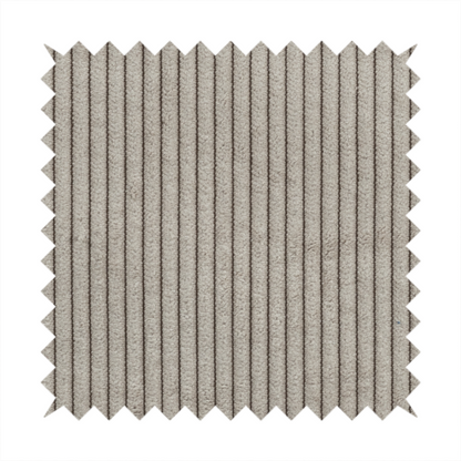 Tromso Pencil Thin Striped Light Brown Corduroy Upholstery Fabric CTR-2096 - Roman Blinds