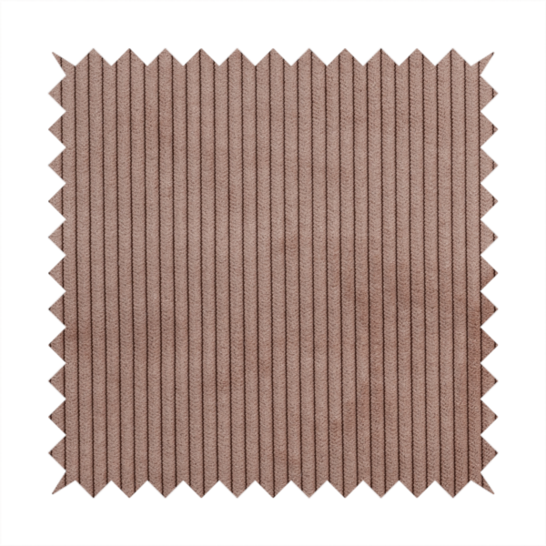 Tromso Pencil Thin Striped Pink Corduroy Upholstery Fabric CTR-2097 - Made To Measure Curtains