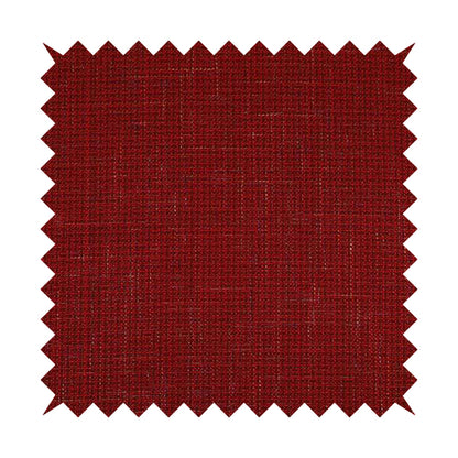 Byron Thick Durable Weave Red Colour Furnishing Fabrics CTR-21 - Made To Measure Curtains