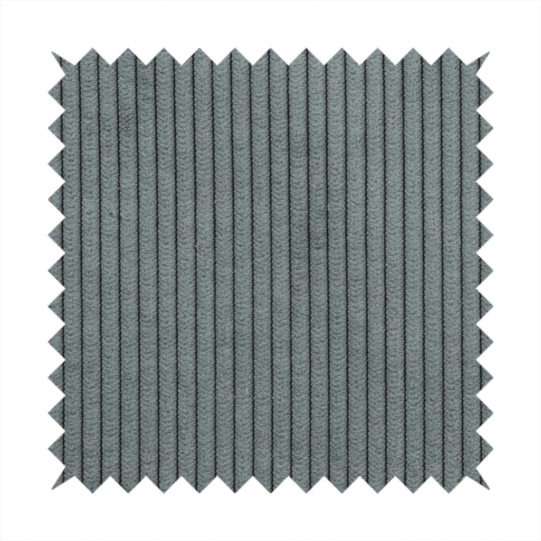 Tromso Pencil Thin Striped Grey Corduroy Upholstery Fabric CTR-2102 - Made To Measure Curtains