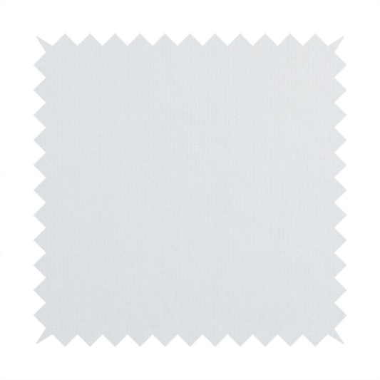 Maputo Flat Soft Chenille White Colour Upholstery Fabric CTR-2104