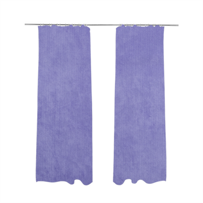 Maputo Flat Soft Chenille Purple Colour Upholstery Fabric CTR-2106 - Made To Measure Curtains