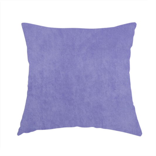 Maputo Flat Soft Chenille Purple Colour Upholstery Fabric CTR-2106 - Handmade Cushions