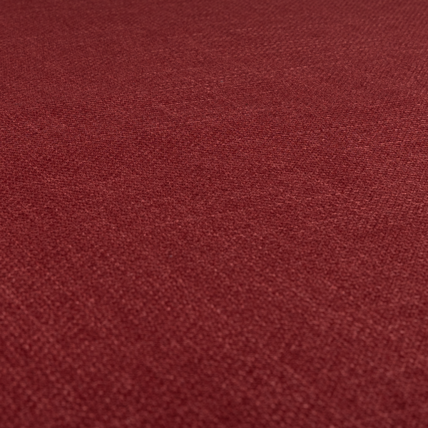 Narvik Weave Textured Water Repellent Treated Material Red Colour Upholstery Fabric CTR-2110 - Roman Blinds