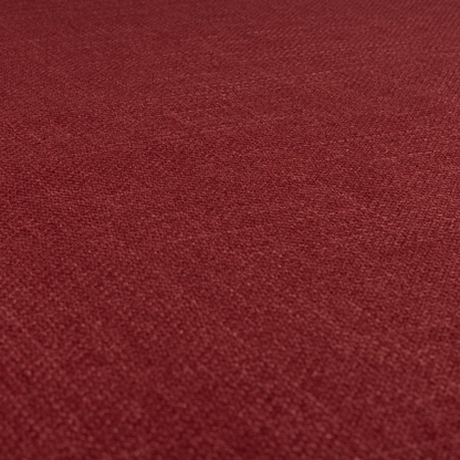 Narvik Weave Textured Water Repellent Treated Material Red Colour Upholstery Fabric CTR-2110 - Roman Blinds