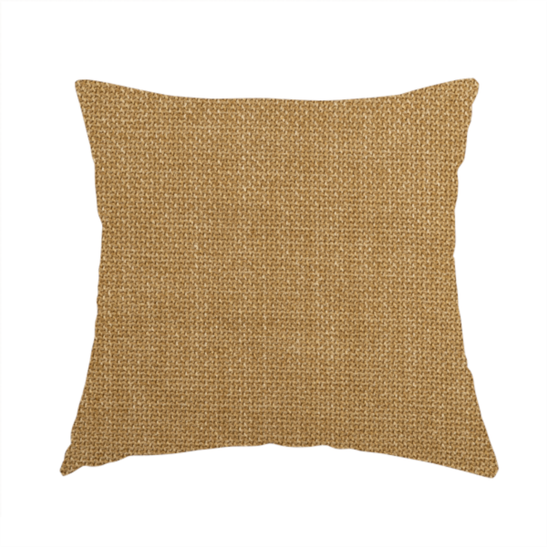 Narvik Weave Textured Water Repellent Treated Material Yellow Colour Upholstery Fabric CTR-2113 - Handmade Cushions