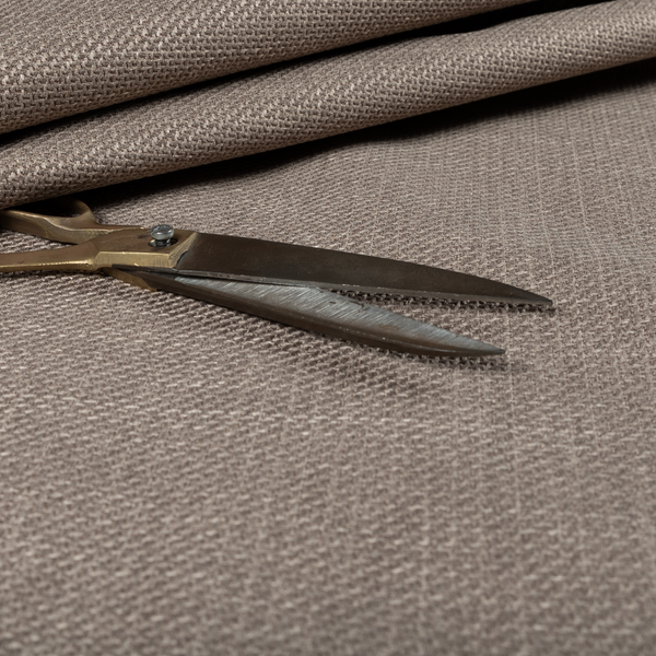 Narvik Weave Textured Water Repellent Treated Material Light Brown Colour Upholstery Fabric CTR-2115 - Handmade Cushions