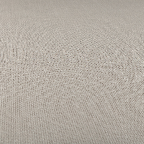 Narvik Weave Textured Water Repellent Treated Material Cloud White Colour Upholstery Fabric CTR-2117 - Handmade Cushions