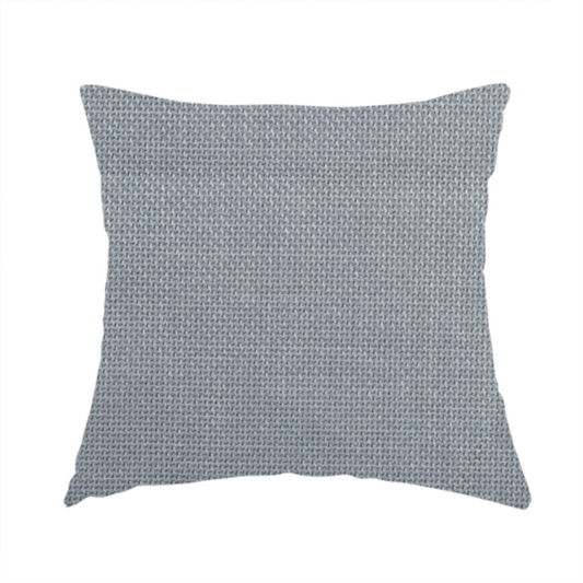 Narvik Weave Textured Water Repellent Treated Material Flint Silver Colour Upholstery Fabric CTR-2118 - Handmade Cushions