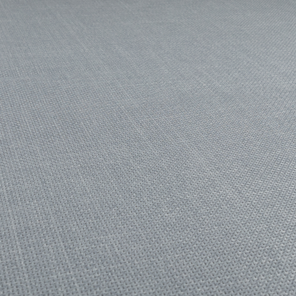 Narvik Weave Textured Water Repellent Treated Material Flint Silver Colour Upholstery Fabric CTR-2118 - Roman Blinds