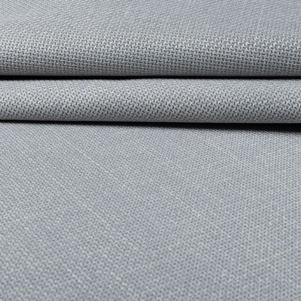 Narvik Weave Textured Water Repellent Treated Material Flint Silver Colour Upholstery Fabric CTR-2118 - Roman Blinds