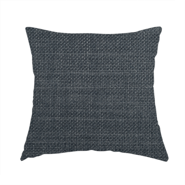 Narvik Weave Textured Water Repellent Treated Material Grey Charcoal Colour Upholstery Fabric CTR-2120 - Handmade Cushions