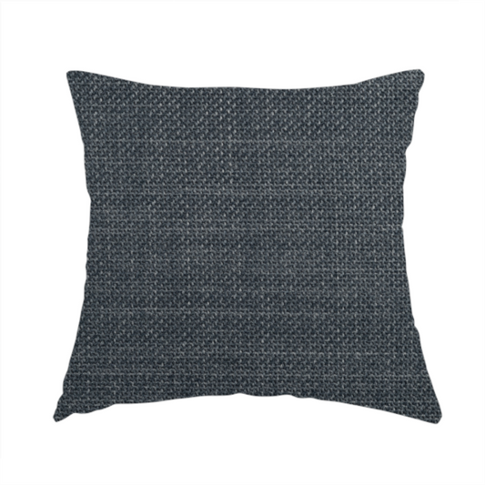 Narvik Weave Textured Water Repellent Treated Material Grey Charcoal Colour Upholstery Fabric CTR-2120 - Handmade Cushions