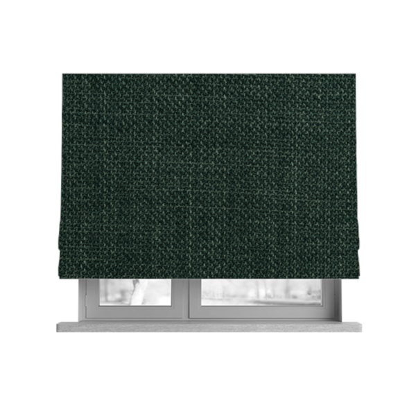 Narvik Weave Textured Water Repellent Treated Material Army Green Colour Upholstery Fabric CTR-2122 - Roman Blinds