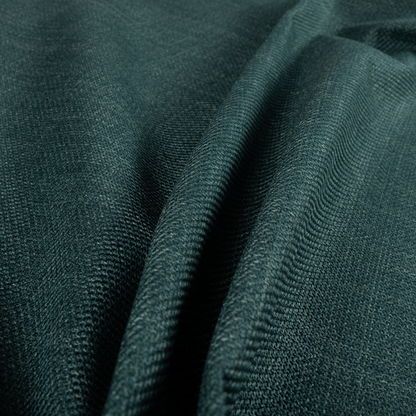 Narvik Weave Textured Water Repellent Treated Material Emerald Green Colour Upholstery Fabric CTR-2123 - Roman Blinds