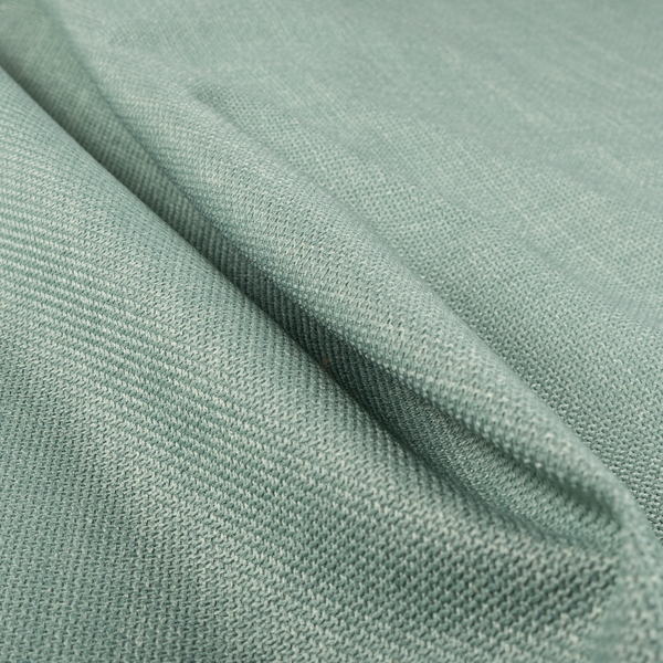 Narvik Weave Textured Water Repellent Treated Material Mint Green Colour Upholstery Fabric CTR-2124 - Roman Blinds