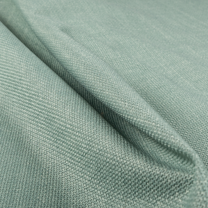 Narvik Weave Textured Water Repellent Treated Material Mint Green Colour Upholstery Fabric CTR-2124 - Roman Blinds