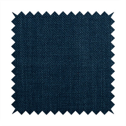 Narvik Weave Textured Water Repellent Treated Material Denim Blue Colour Upholstery Fabric CTR-2127 - Roman Blinds