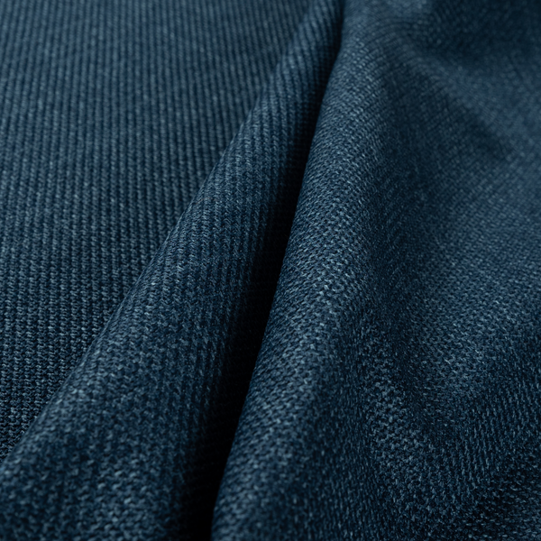 Narvik Weave Textured Water Repellent Treated Material Denim Blue Colour Upholstery Fabric CTR-2127