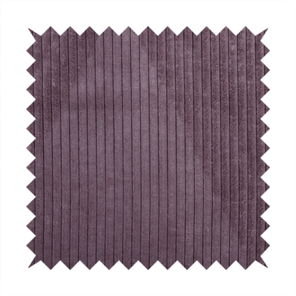 Denver Striped Corduroy Lavender Upholstery Fabric CTR-2128 - Roman Blinds
