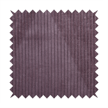 Denver Striped Corduroy Lavender Upholstery Fabric CTR-2128