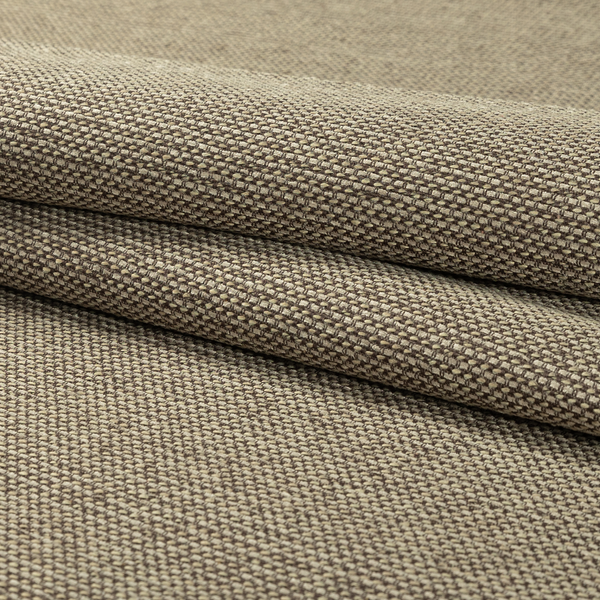 Kampala Basket Weave Textured Beige Colour Upholstery Fabric CTR-2137 - Roman Blinds