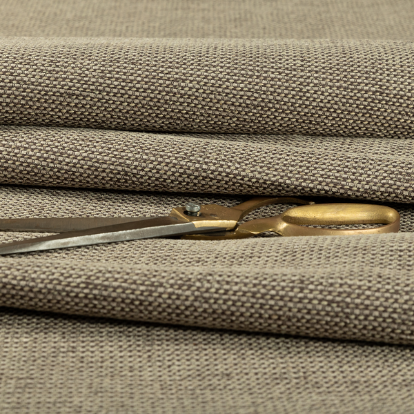 Kampala Basket Weave Textured Beige Colour Upholstery Fabric CTR-2137 - Made To Measure Curtains