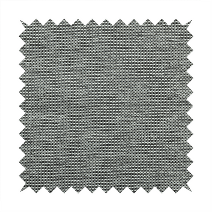 Kampala Basket Weave Textured White Silver Colour Upholstery Fabric CTR-2139 - Roman Blinds