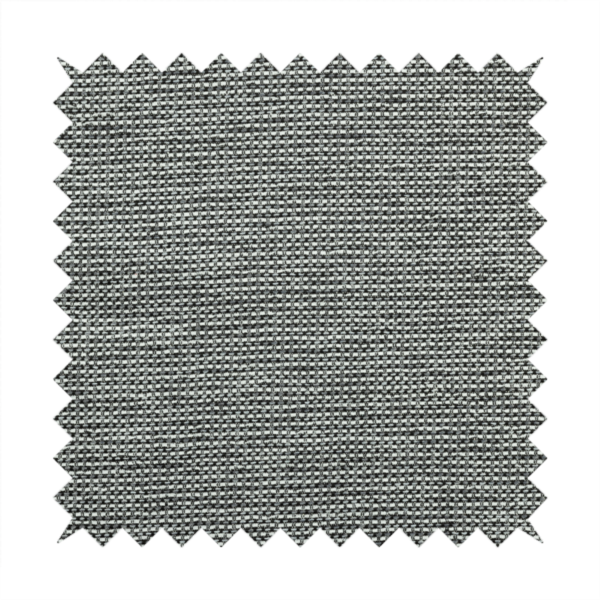 Kampala Basket Weave Textured White Silver Colour Upholstery Fabric CTR-2139 - Made To Measure Curtains