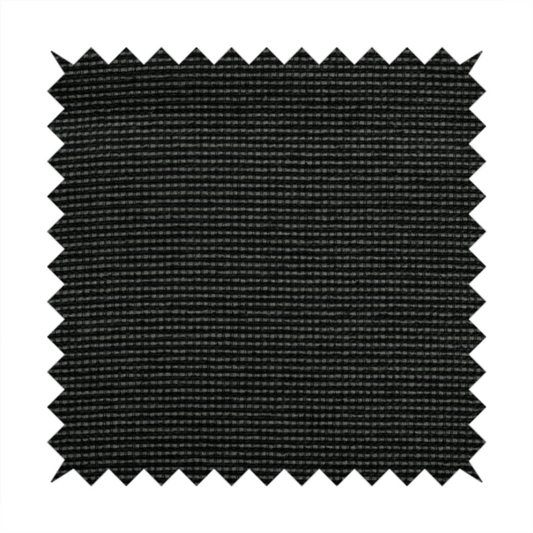 Kampala Basket Weave Textured Grey Colour Upholstery Fabric CTR-2141