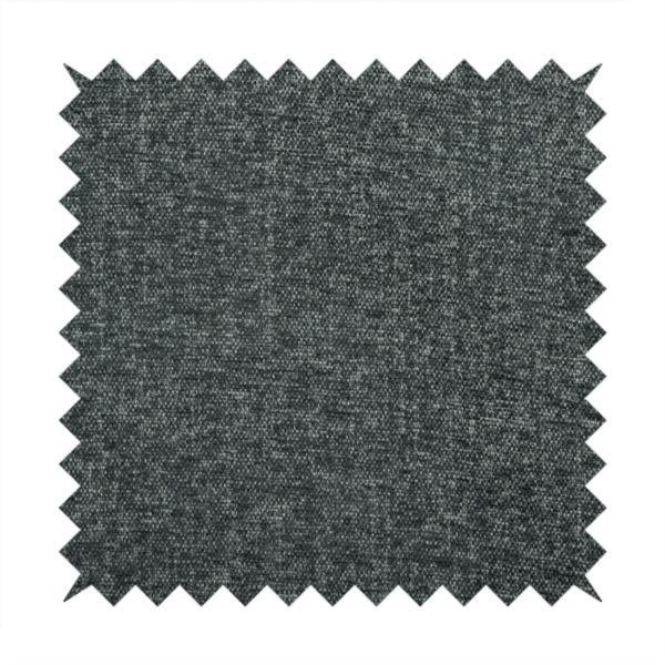 Nairobi Soft Textured Chenille Black Colour Upholstery Fabric CTR-2143 - Roman Blinds