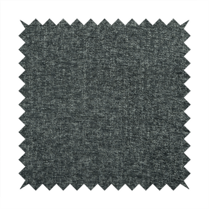 Nairobi Soft Textured Chenille Black Colour Upholstery Fabric CTR-2143 - Roman Blinds